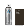 Spray Flame Blue 400ml, Dark Brown